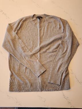 Banana Republic Gray Crewneck Sweater